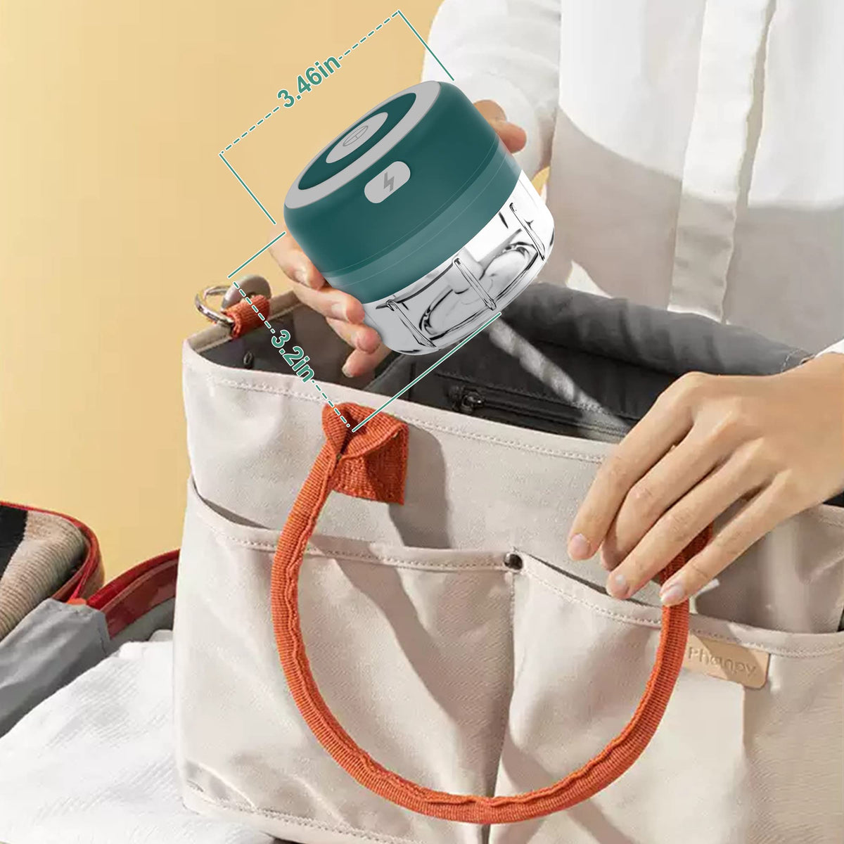 Beerfingo safety induction lock ensures safe operation.