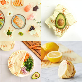 Bee's Wrap honeycomb print large wrap ideal for produce and bowl covers