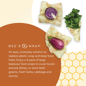 Bee's Wrap being washed and reused in a sink for easy care
