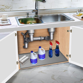 BeesVo 40x19 mat fits 42-inch base cabinets for standard setups.