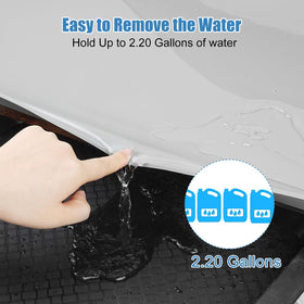 BeesVo under sink mat multi-function protector for kitchen and bathroom cabinets.