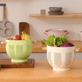 BeFare colander doubles as a creative planter or fruit bowl