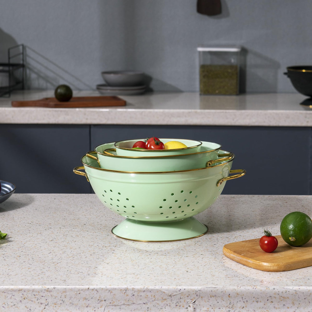 BeFare colander set is dishwasher safe for easy cleanup after meals.