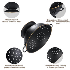 Drain holes promote fast draining and air circulation