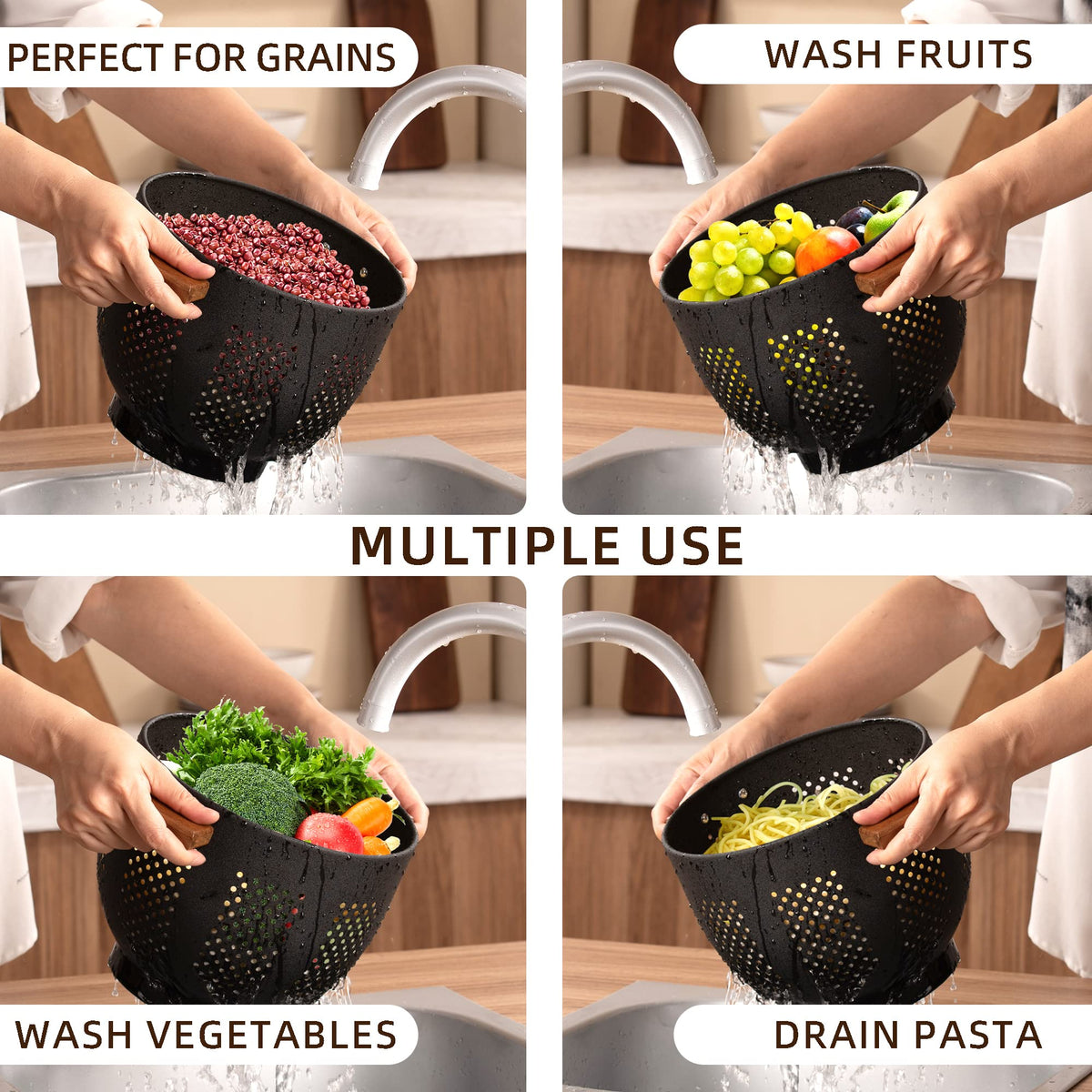BeFare designed drain holes promote air circulation for fresh results.