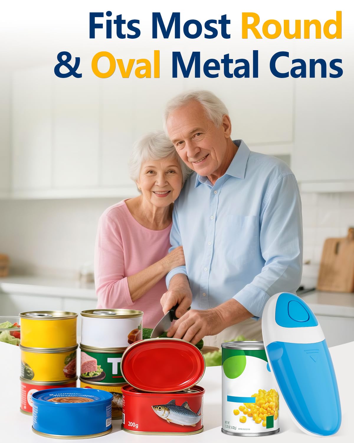 Befumly battery-powered convenience for everyday can opening anywhere.