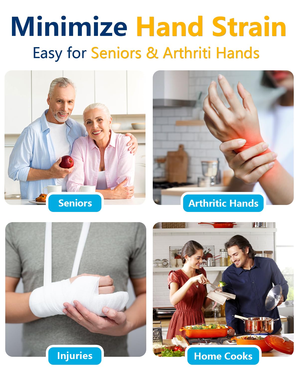 Befumly senior-friendly ergonomic design supports hands-free operation.