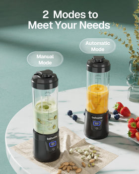 Behome portable blender cup 14 oz capacity for on-the-go meals.