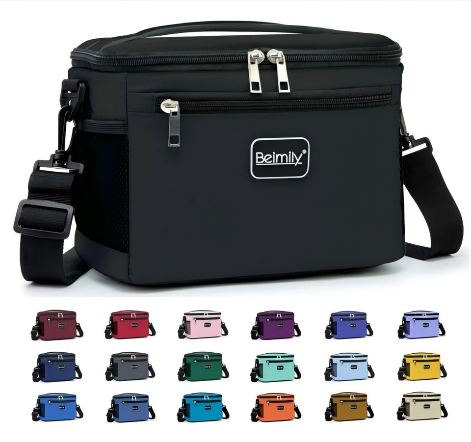 BEIMILY 8L lunch bag main compartment for organized meals on the go