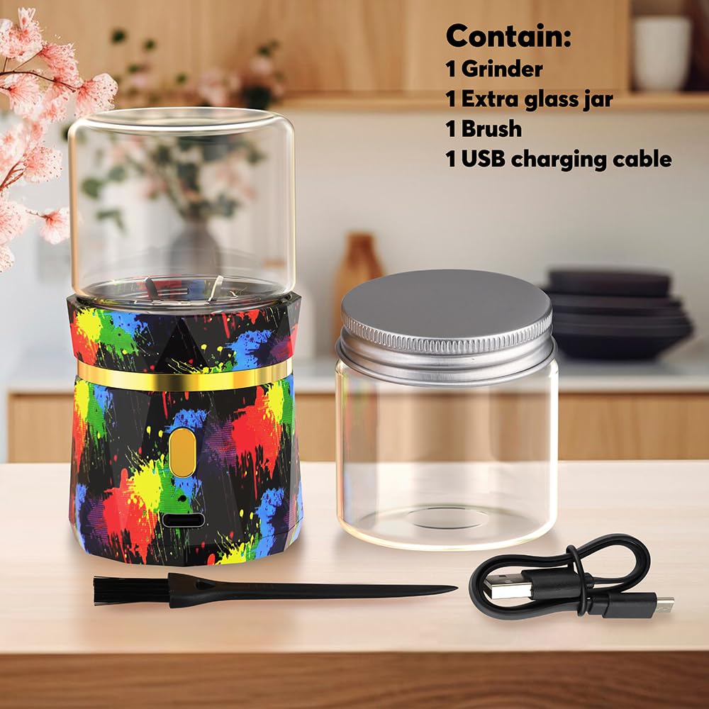 BEIXIFO Electric Grinder USB charging for easy power on the go.