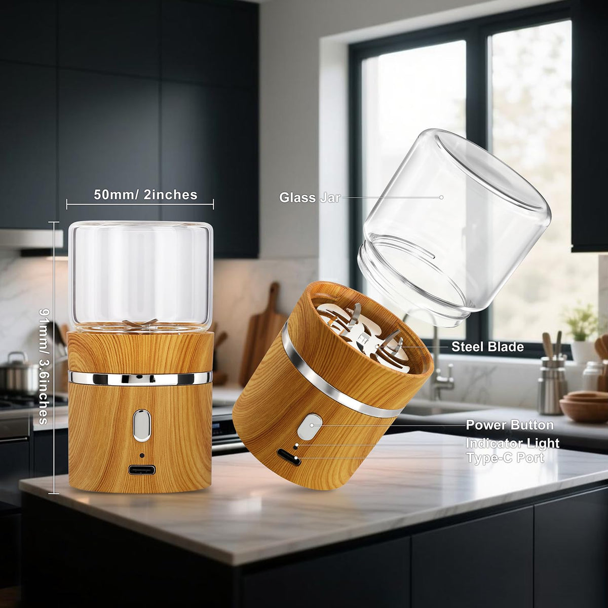 BEIXIFO safety features include childproof lock and screw-on jar for safer operation.