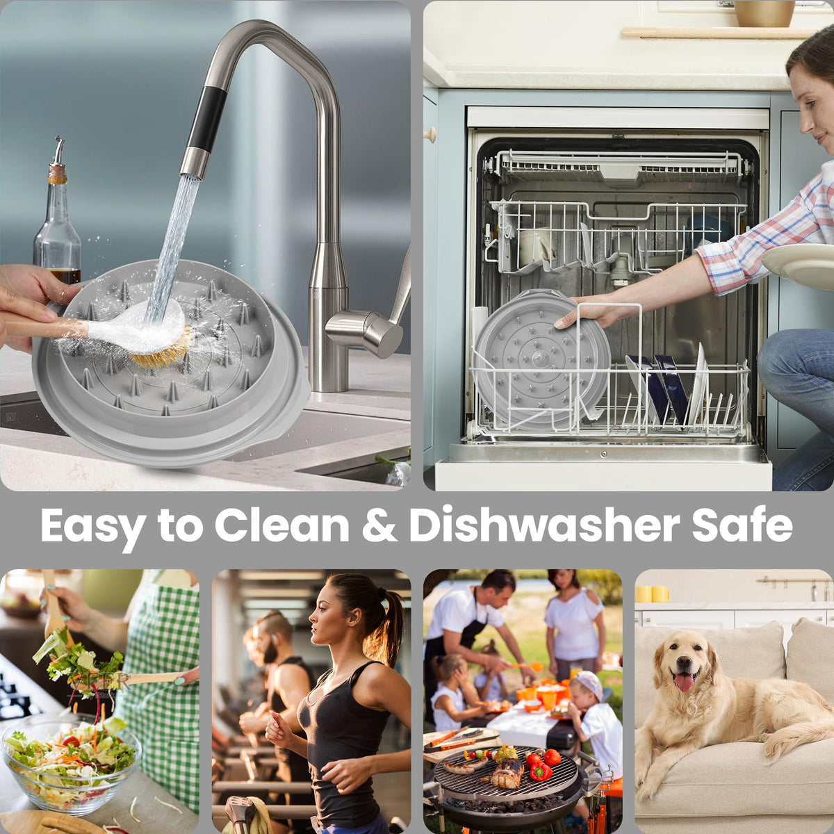 Beiyunee BPA-free plastic for safe kitchen use and easy cleaning