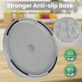 Beiyunee ergonomic handle provides comfortable control while shredding