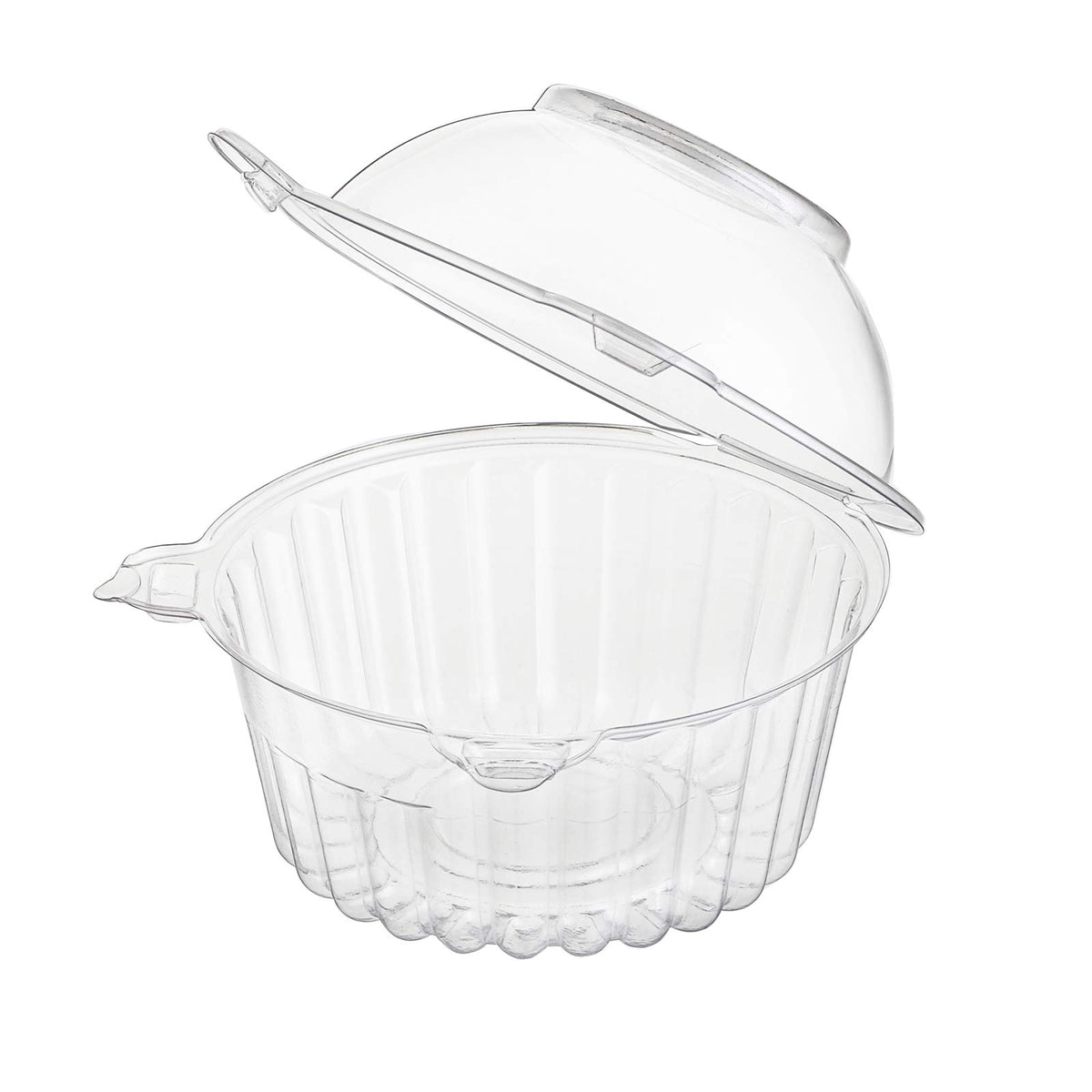 Bekith clear PET plastic showcases cupcakes clearly.