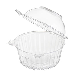 Bekith clear PET plastic showcases cupcakes clearly.