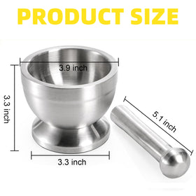 Bekith pestle with comfortable grip for steady grinding.