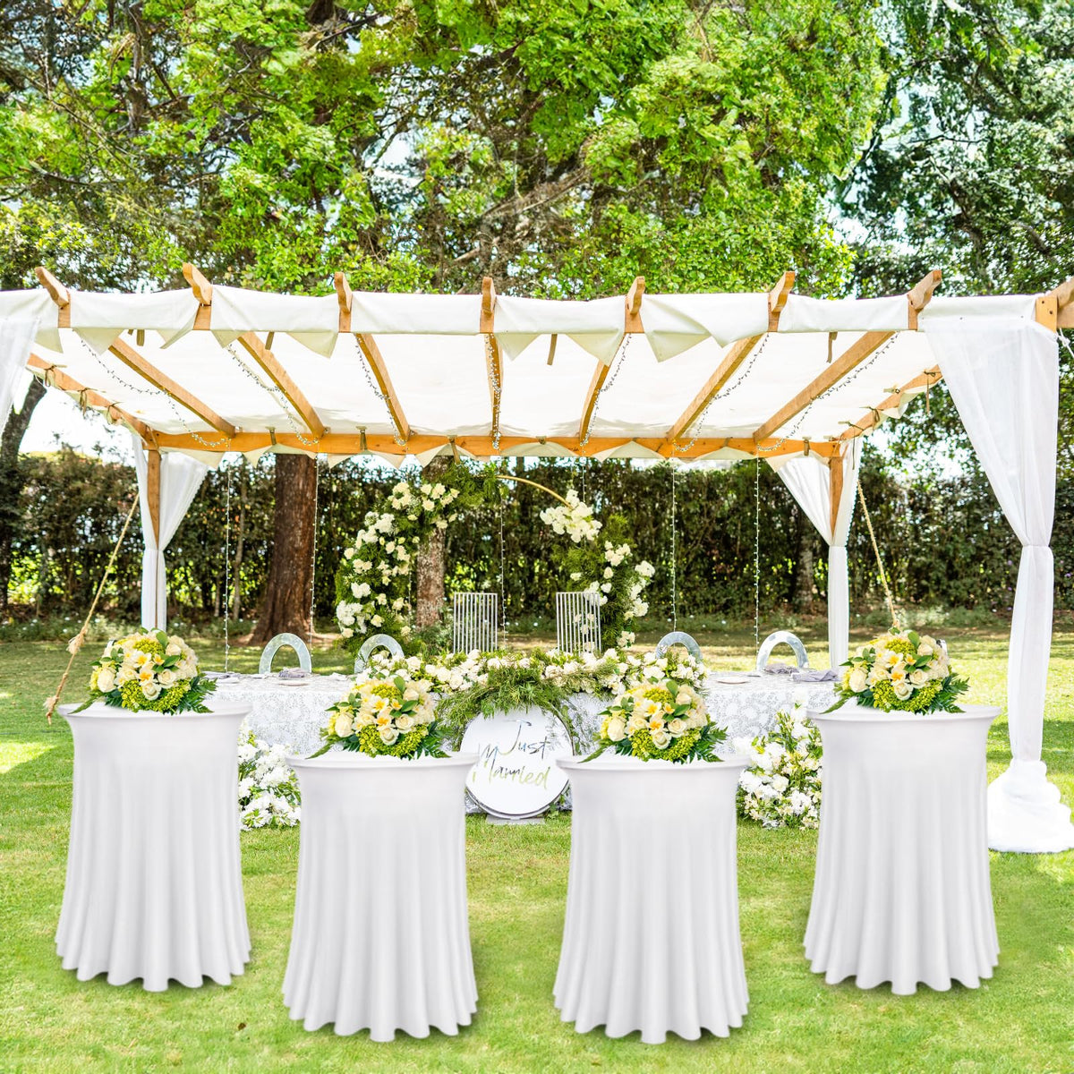 Bekith versatile indoor outdoor tablecloth for events