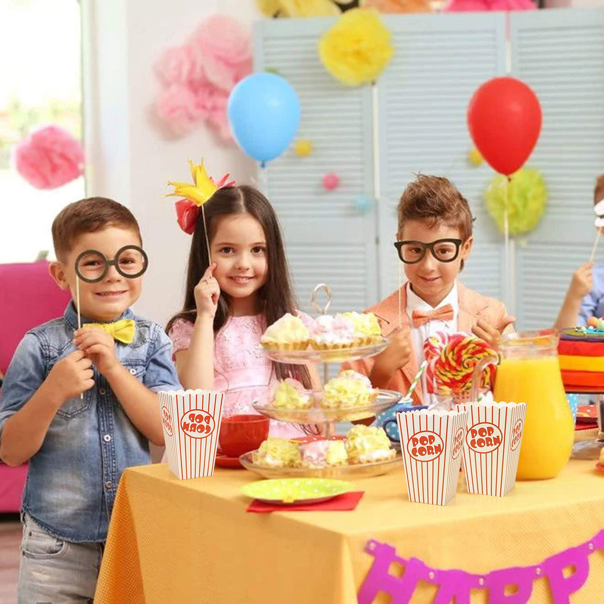 Bekith 100-pack keeps snacks organized for candy, chips, and more.