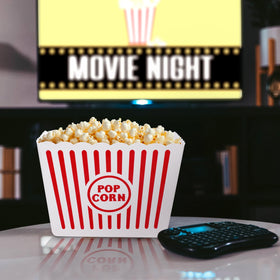 Bekith reusable popcorn bucket suitable for repeated use.