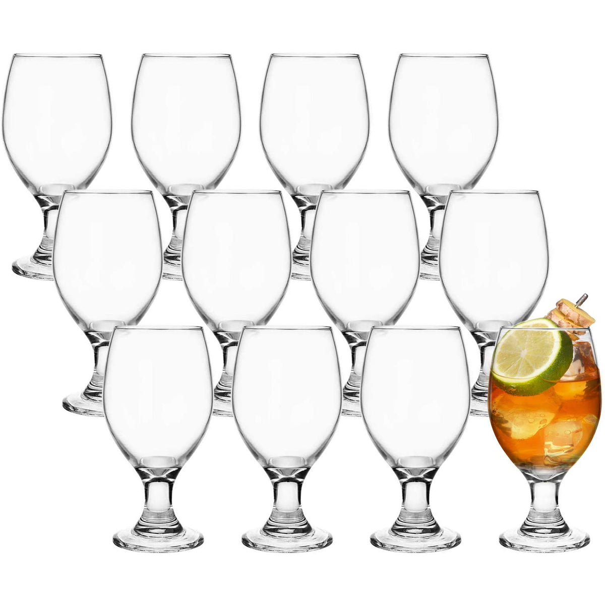 Bekith goblet top diameter 2-1/8 inches supports stable pouring and stacking