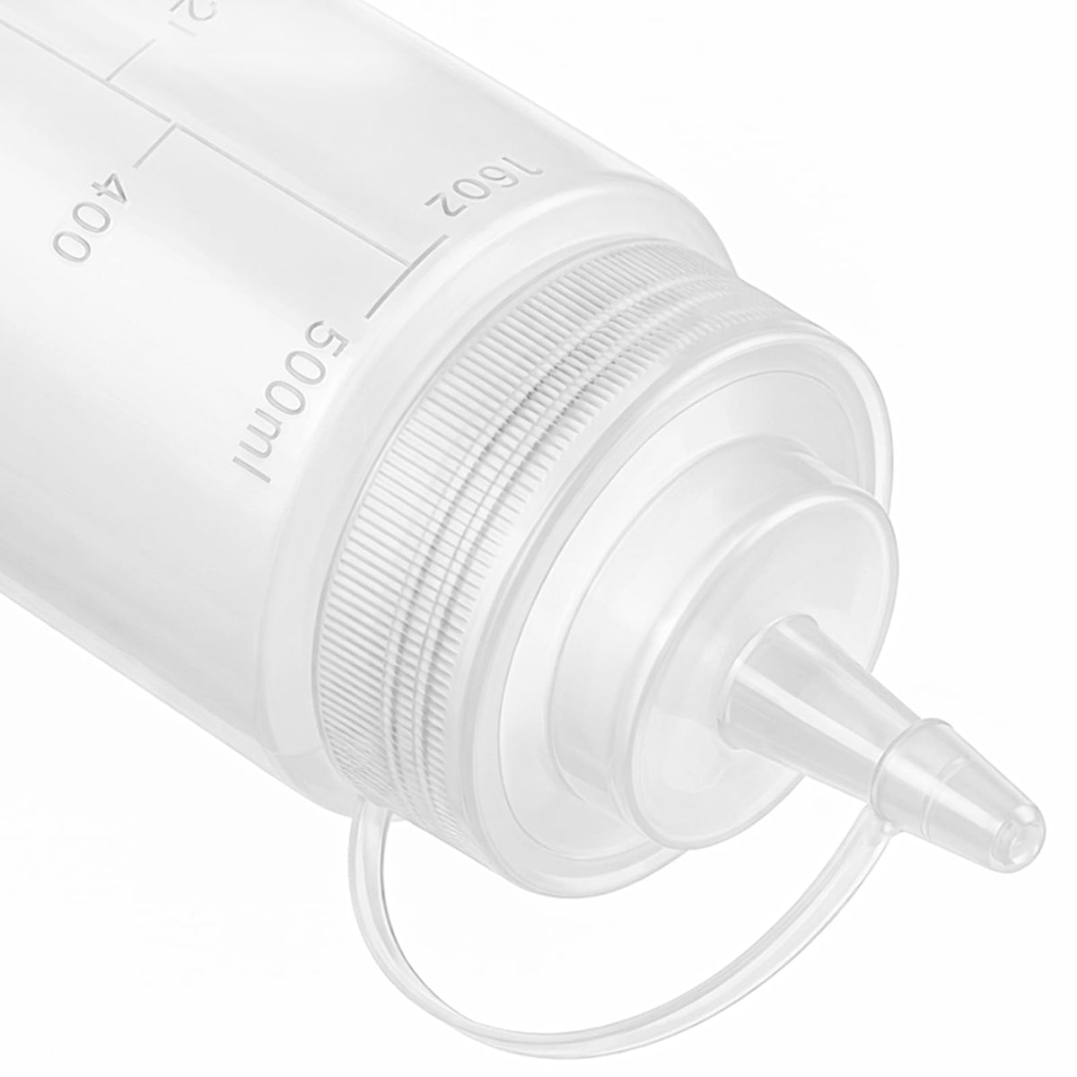 Bekith twist-cap closures prevent spills during pouring and storage