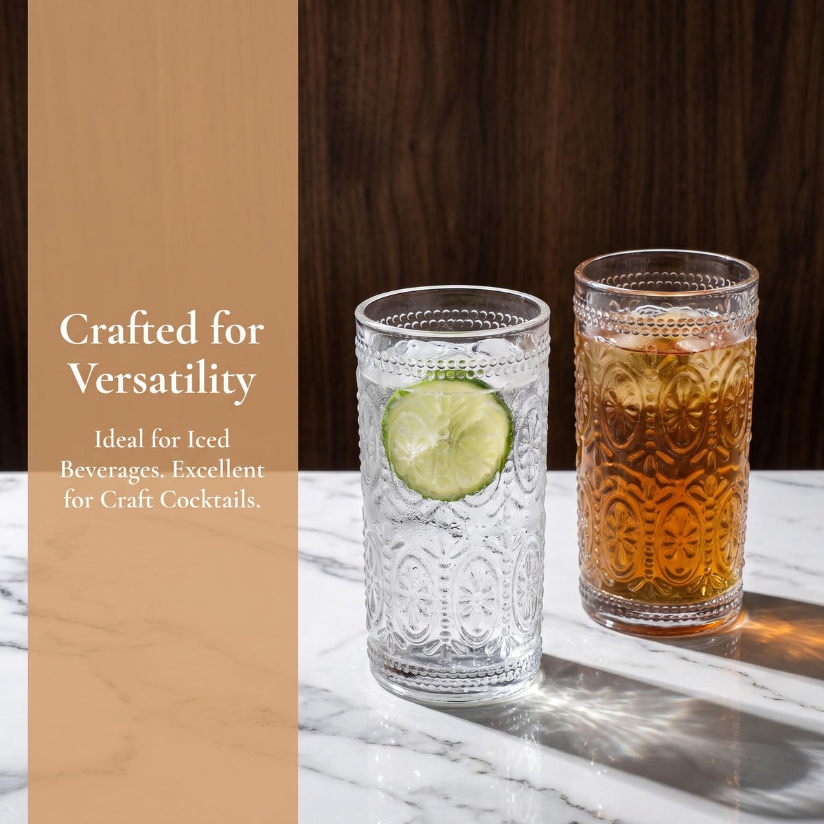 Bekith vintage embossed design adds tactile texture and charm
