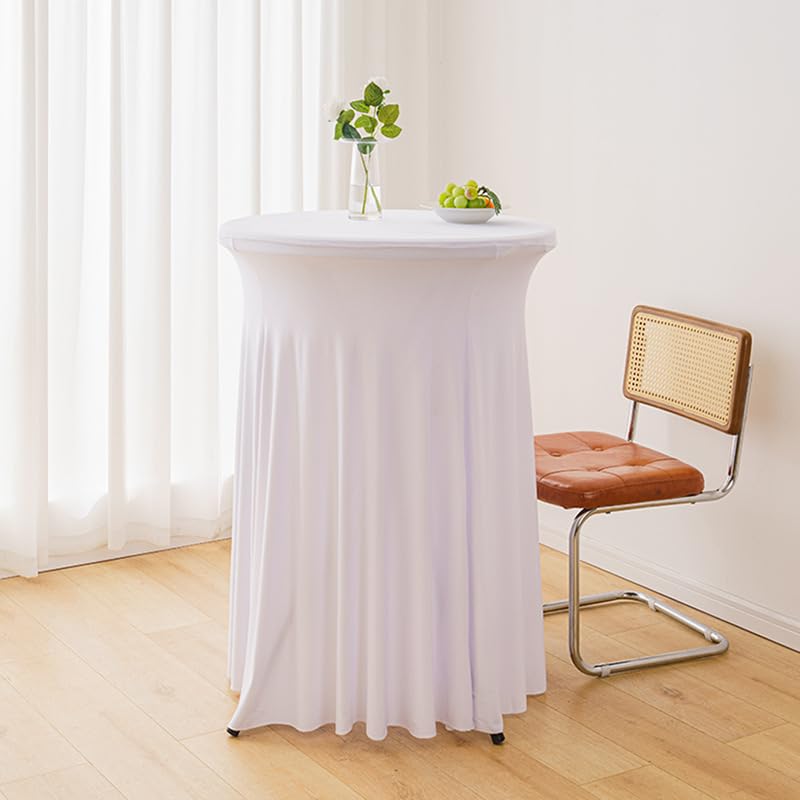Bekith white wedding party tablecloth enhancing centerpiece backdrop