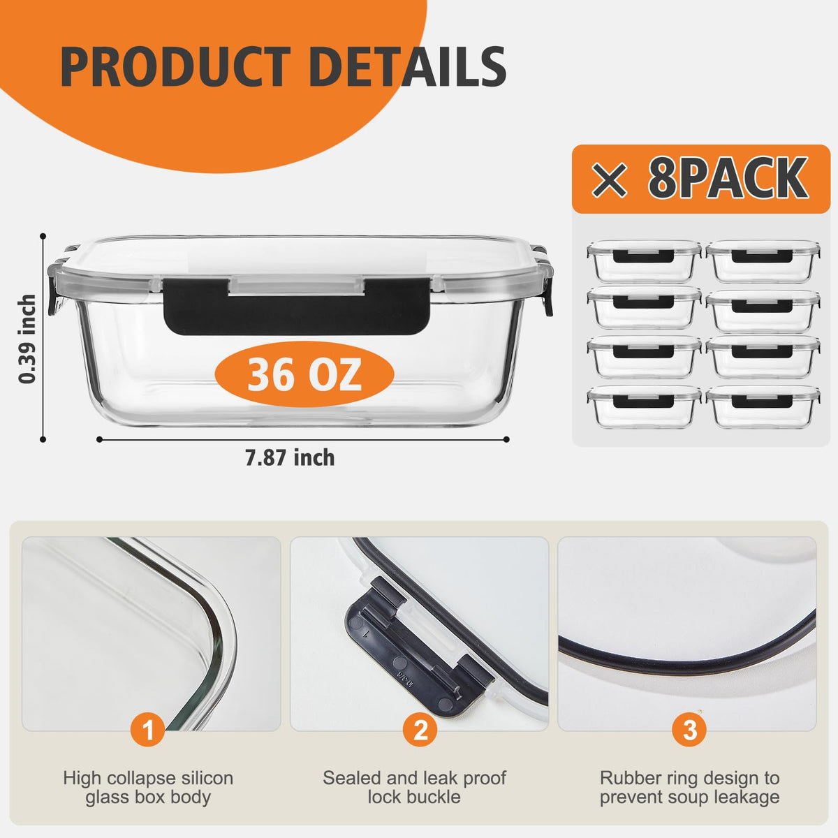 Belgol container set on counter shows stackable, organized meal prep solution.