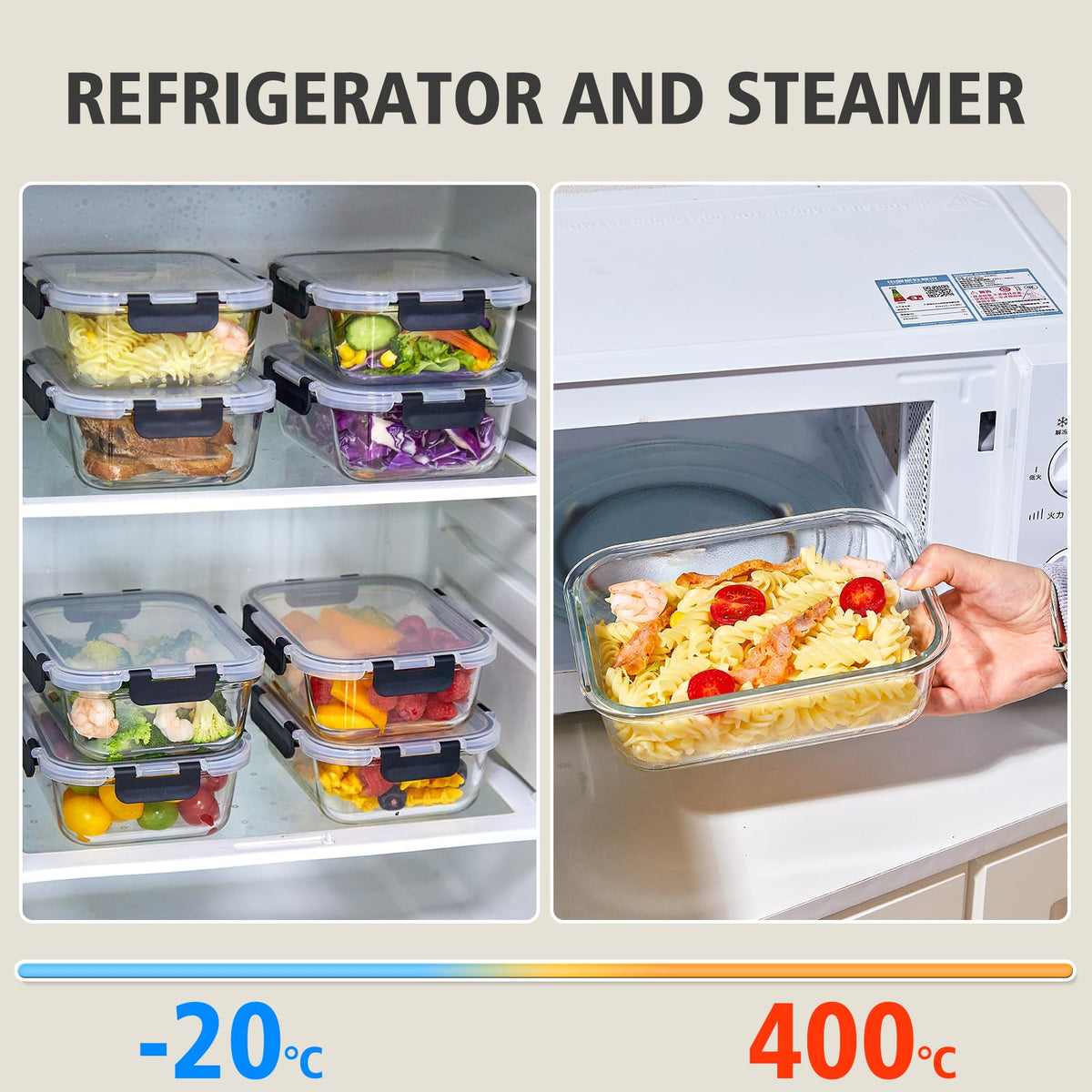 Belgol freezer-to-oven versatility for safe reheating and long-term storage.