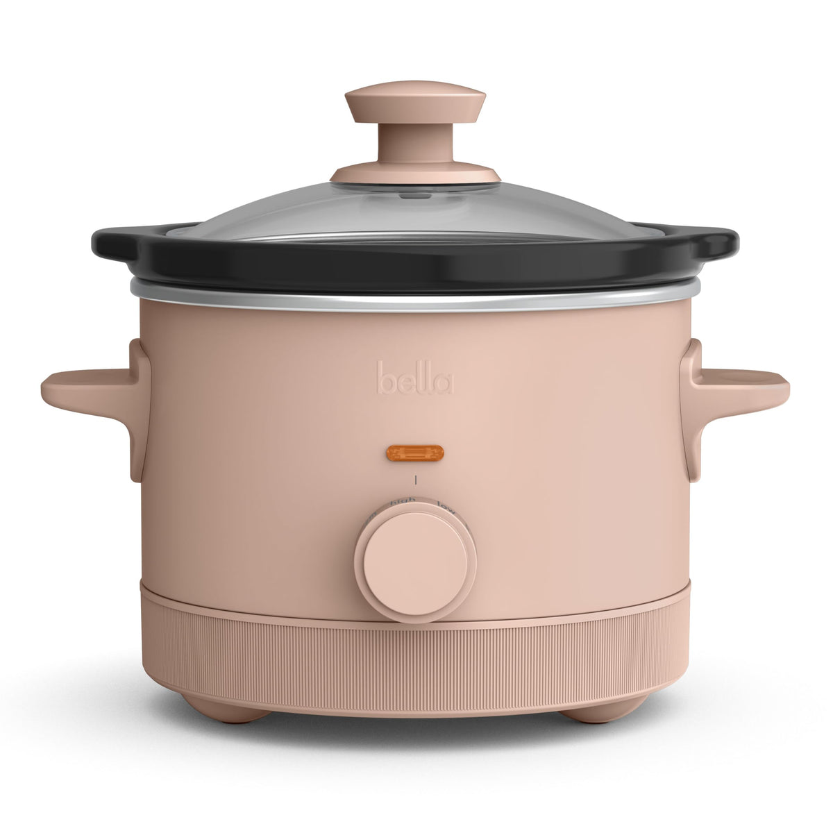 BELLA 1.5 Qt Slow Cooker Blossom on counter for intimate meals.