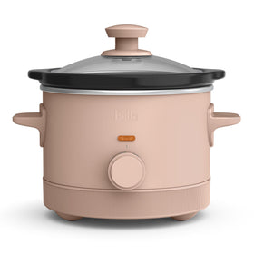 BELLA 1.5 Qt Slow Cooker Blossom on counter for intimate meals.