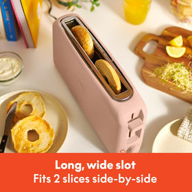 Bella 10-inch-slot toaster designed for bagels and thick breads