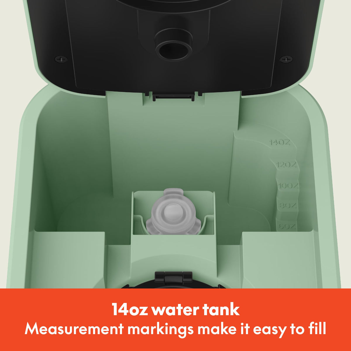 Bella 1000-watt power delivers fast, consistent heating for your cup