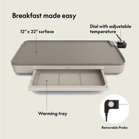 BELLA removable temperature probe enables precise heat control