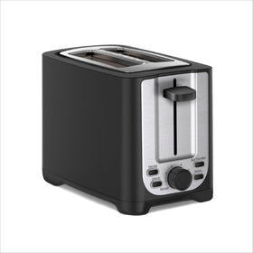 BELLA 2-Slice Toaster toasting bread with even browning