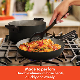 BELLA 2-quart covered saucepan ideal for sauces and reheating leftovers.