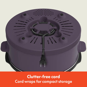 Bella cord wrap keeps countertops tidy and organized.