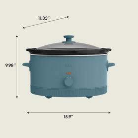 BELLA slow cooker ideal for weeknight meal prep and family dinners.