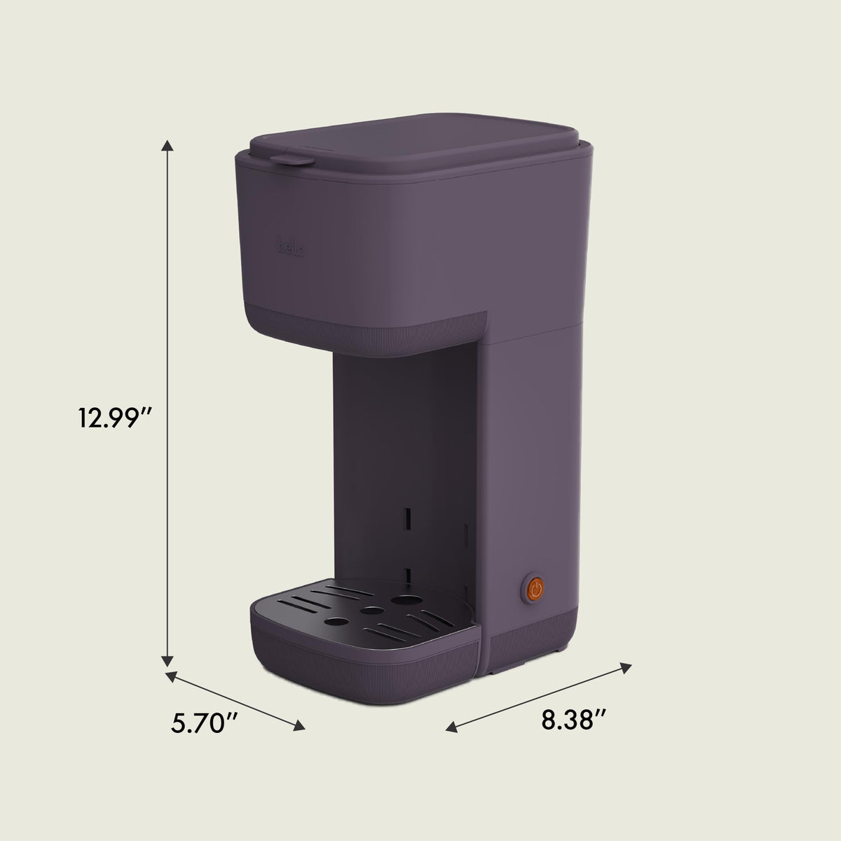 BELLA color variants plum, oatmilk, surf, blossom add stylish kitchen accents.