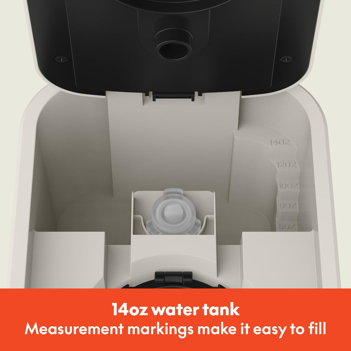 BELLA one-touch brew delivers hot coffee quickly