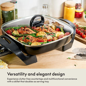 BELLA with copper titanium nonstick coating delivers easy release and quick cleanups.