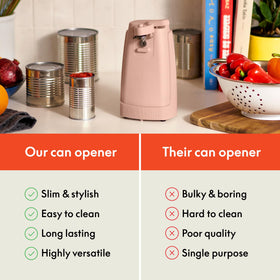 BELLA cord storage design keeps countertops neat and organized.