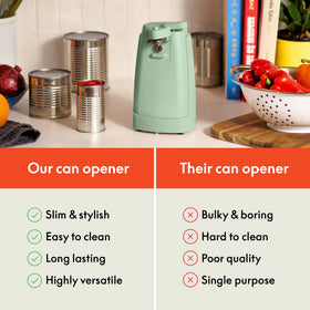 BELLA cord storage design keeps counters tidy after use