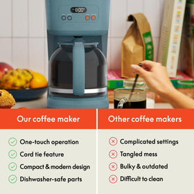 BELLA dishwasher-safe accessories simplify post-brew cleanup