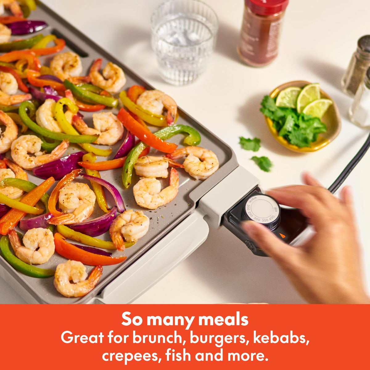 Bella dishwasher-safe drip tray for quick cleanup