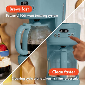 BELLA easy LCD display showing clear controls for effortless brewing