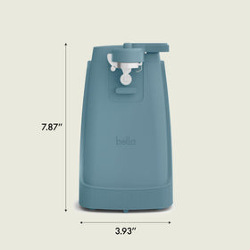 Bella electric can opener in surf color adds style to kitchen