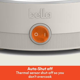 Bella electric egg cooker seven eggs at once capacity for fast mornings