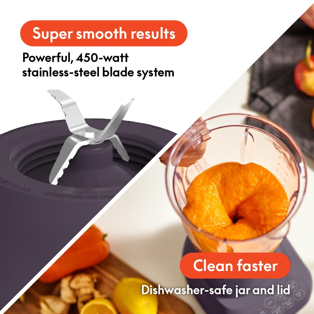 Bella Flip and Store blender base with cord storage keeps your countertop tidy.
