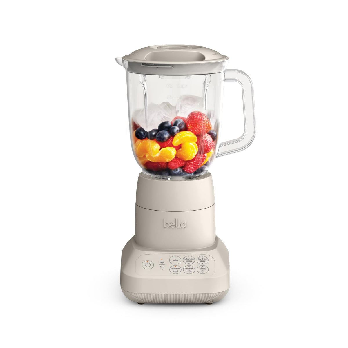 BELLA Flip & Store blender jar compact storage for small kitchens.